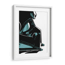 Vader Lines - Line Art | Cuadro decorativo de Canvas Lab