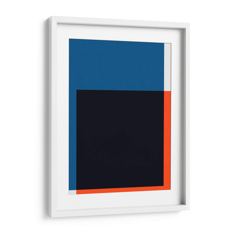 Azul y rojo 1 - Vitor Costa | Cuadro decorativo de Canvas Lab
