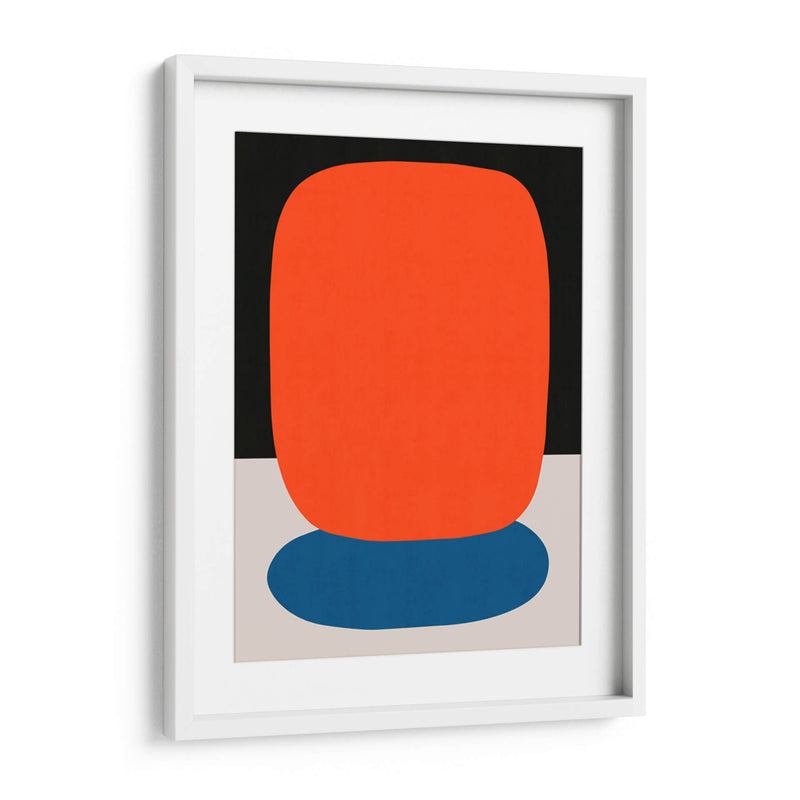 Azul y rojo 5 - Vitor Costa | Cuadro decorativo de Canvas Lab