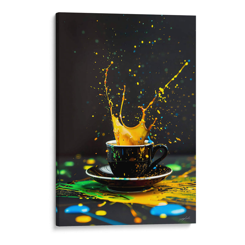 Coffee ART - 1 - DeLaVegaGaming | Cuadro decorativo de Canvas Lab