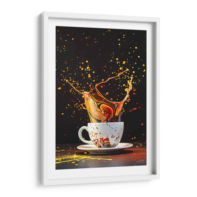 Coffee ART - 2 - DeLaVegaGaming | Cuadro decorativo de Canvas Lab