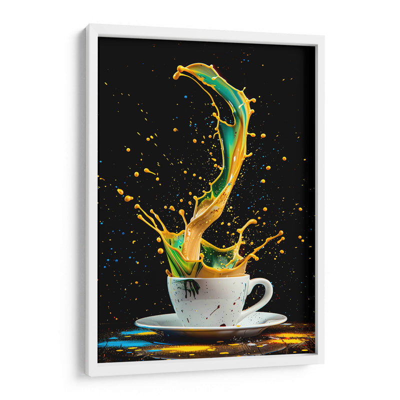 Coffee ART - 3 - DeLaVegaGaming | Cuadro decorativo de Canvas Lab
