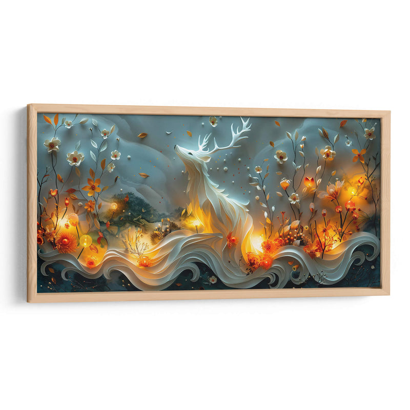 Reno en llamas - Cecilia Flores | Cuadro decorativo de Canvas Lab
