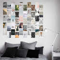 Kit De 50 Cartes Postales/collage Mural Ehuihuan - Posters Décoratifs Verts Pour Chambre, Bureau, Décoration Créative - 4