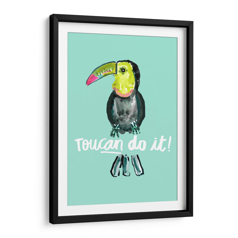 Toucan do it | Cuadro decorativo de Canvas Lab