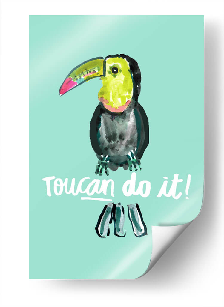 Toucan do it | Cuadro decorativo de Canvas Lab
