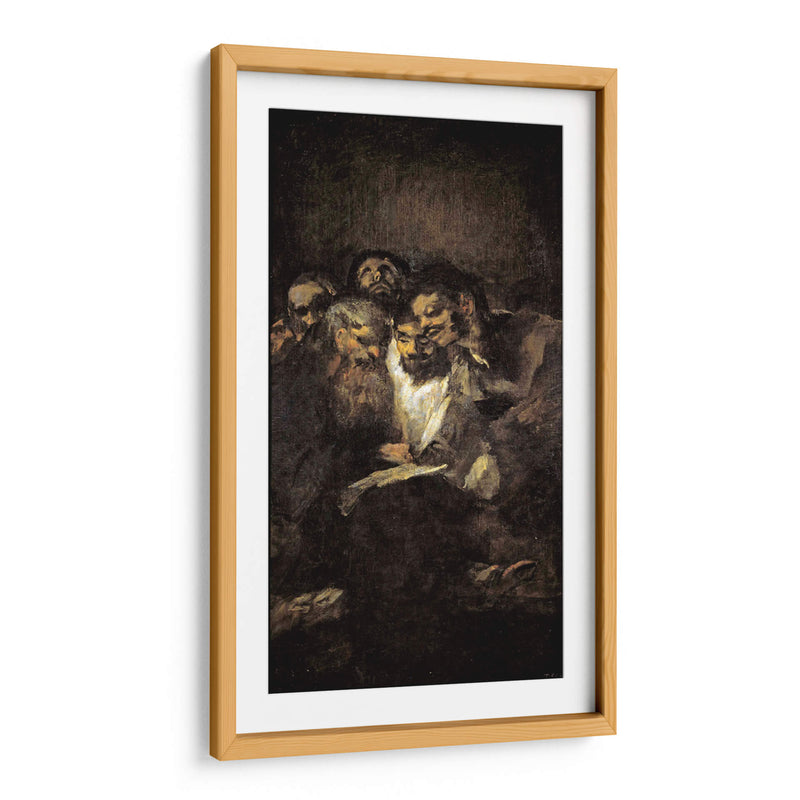 Hombres leyendo - Francisco de Goya | Cuadro decorativo de Canvas Lab
