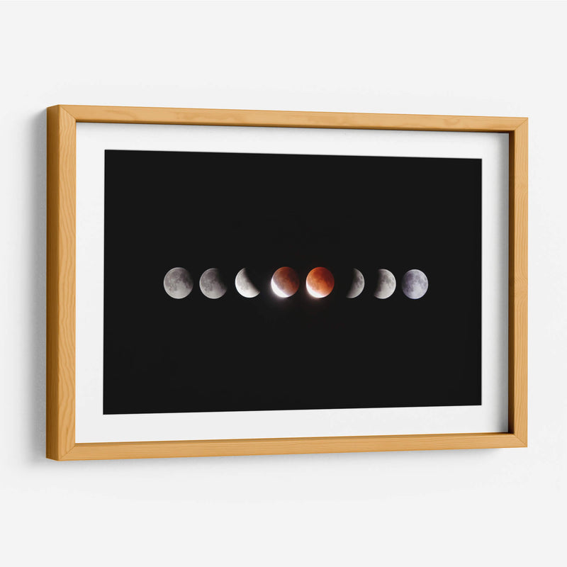 Trayecto de eclipse lunar | Cuadro decorativo de Canvas Lab