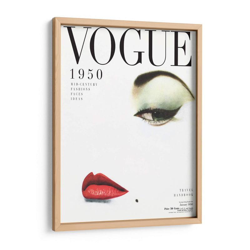 1950 Vogue | Cuadro decorativo de Canvas Lab