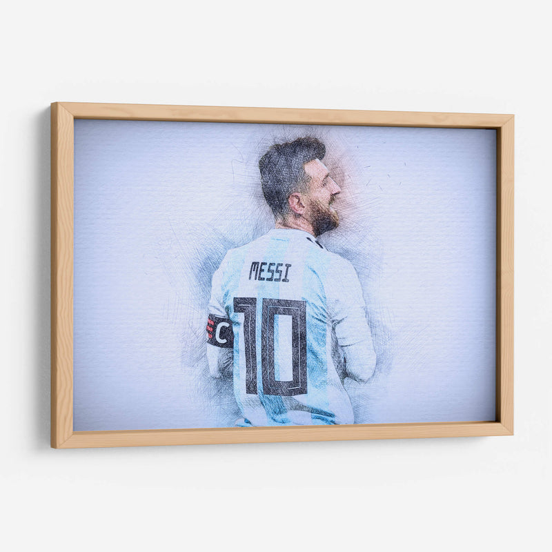 Leo Messi - Argentina | Cuadro decorativo de Canvas Lab