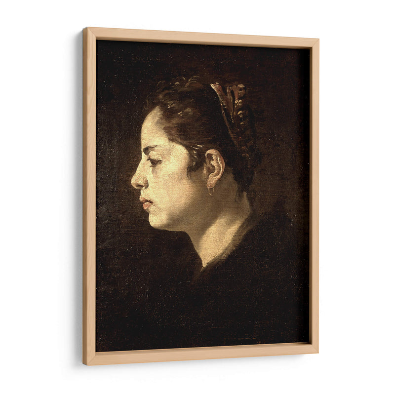Cabeza de muchacha - Diego Velázquez | Cuadro decorativo de Canvas Lab