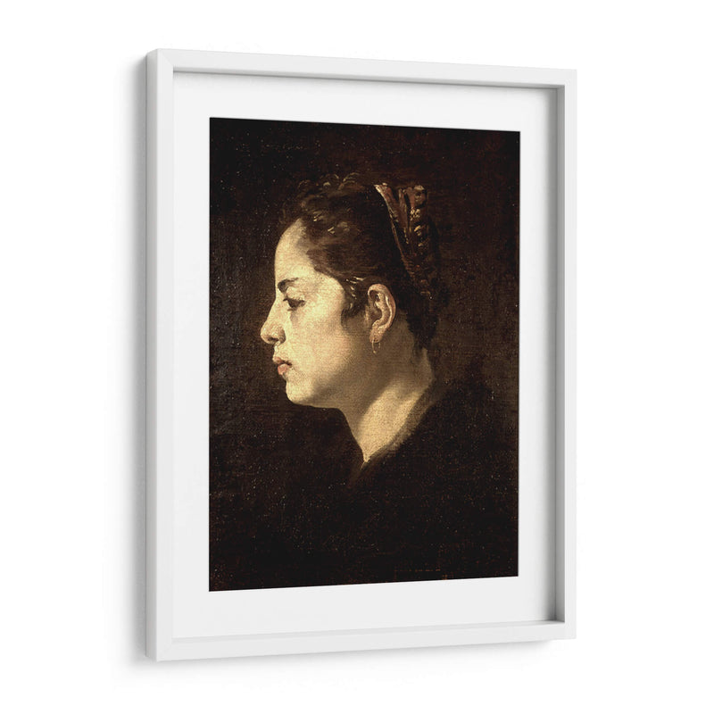 Cabeza de muchacha - Diego Velázquez | Cuadro decorativo de Canvas Lab