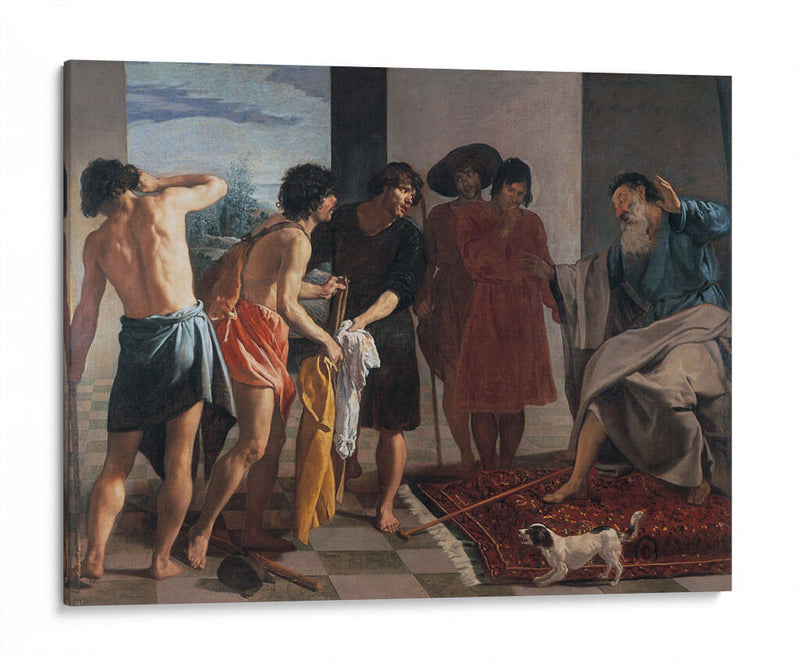 La túnica de José - Diego Velázquez | Cuadro decorativo de Canvas Lab