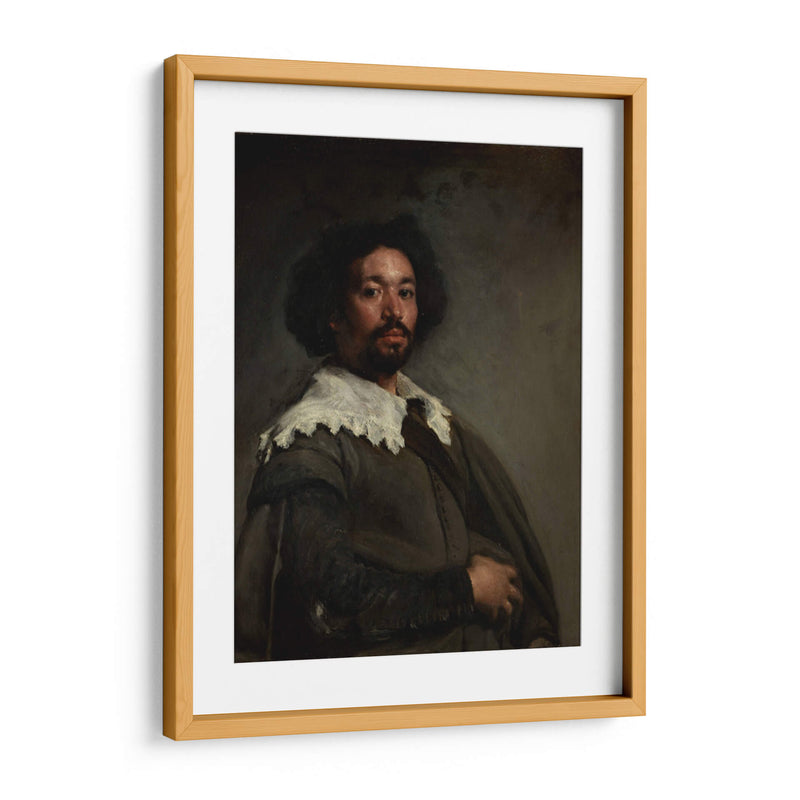 Retrato de Juan de Pareja - Diego Velázquez | Cuadro decorativo de Canvas Lab