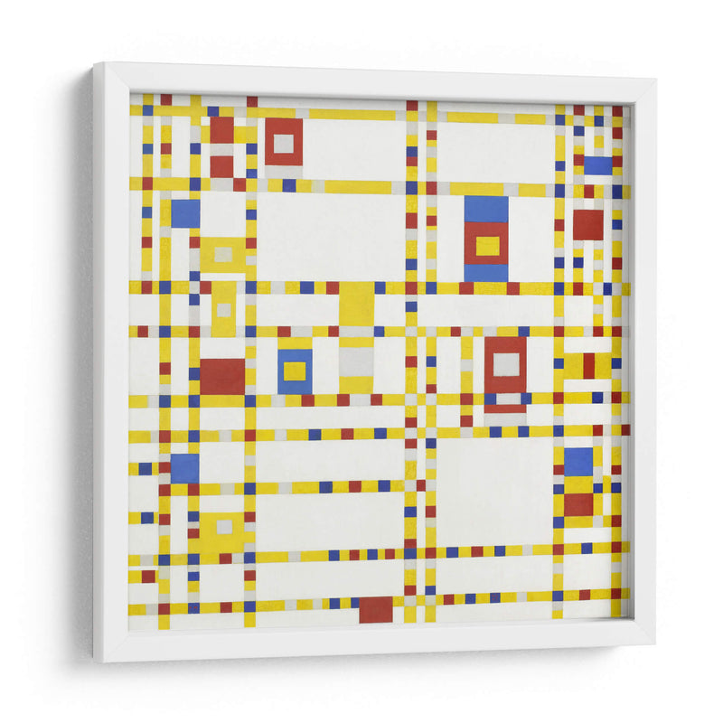 Broadway Boogie-Woogie - Piet Mondrian | Cuadro decorativo de Canvas Lab