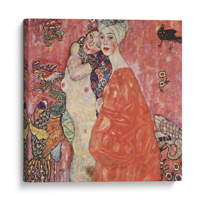 Las amigas - Gustav Klimt | Cuadro decorativo de Canvas Lab