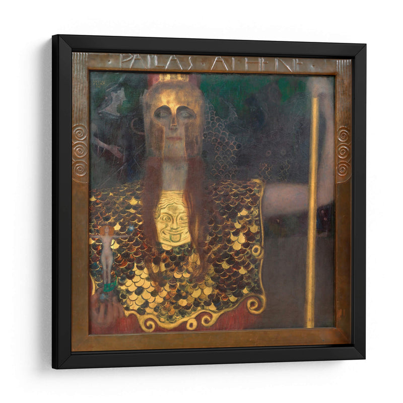 Palas Atenea - Gustav Klimt | Cuadro decorativo de Canvas Lab