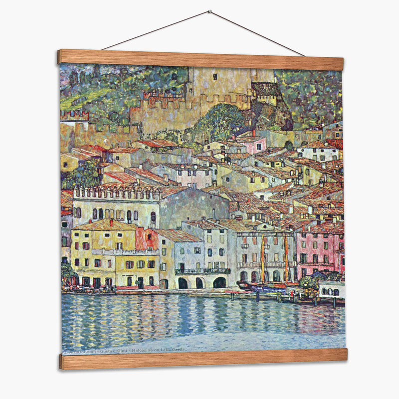 Malcesine en el lago Garda - Gustav Klimt | Cuadro decorativo de Canvas Lab