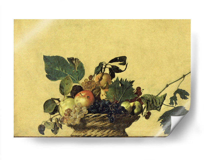Cesto de frutas - Caravaggio | Cuadro decorativo de Canvas Lab