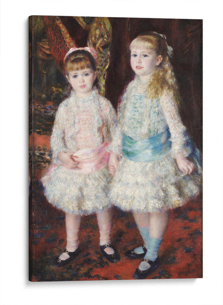 Rosa y azul - Pierre-Auguste Renoir | Cuadro decorativo de Canvas Lab