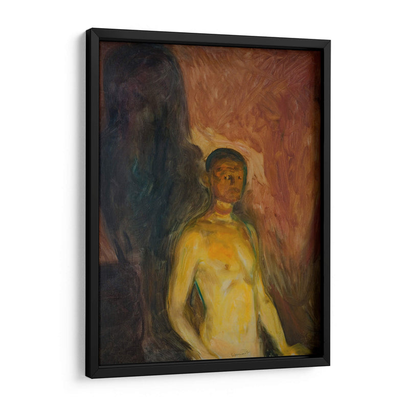 Autorretrato en el infierno - Edvard Munch | Cuadro decorativo de Canvas Lab