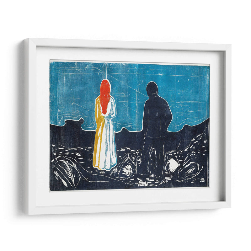 Dos seres humanos - Edvard Munch | Cuadro decorativo de Canvas Lab