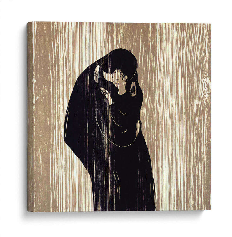 El beso IV - Edvard Munch | Cuadro decorativo de Canvas Lab