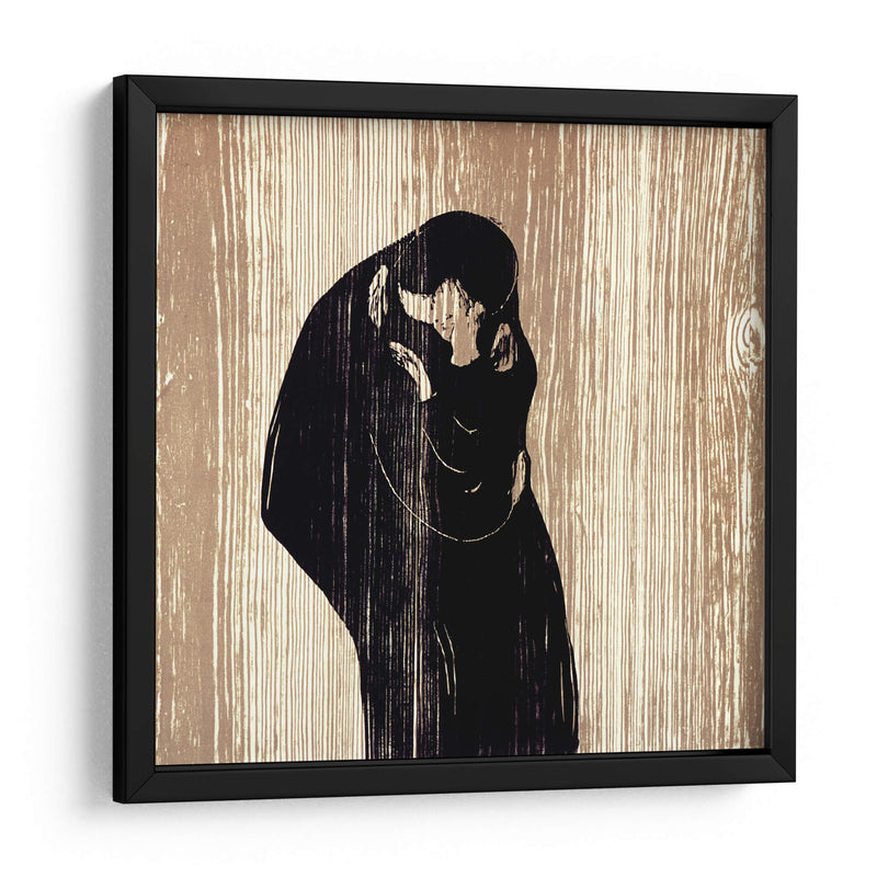 El beso IV - Edvard Munch | Cuadro decorativo de Canvas Lab