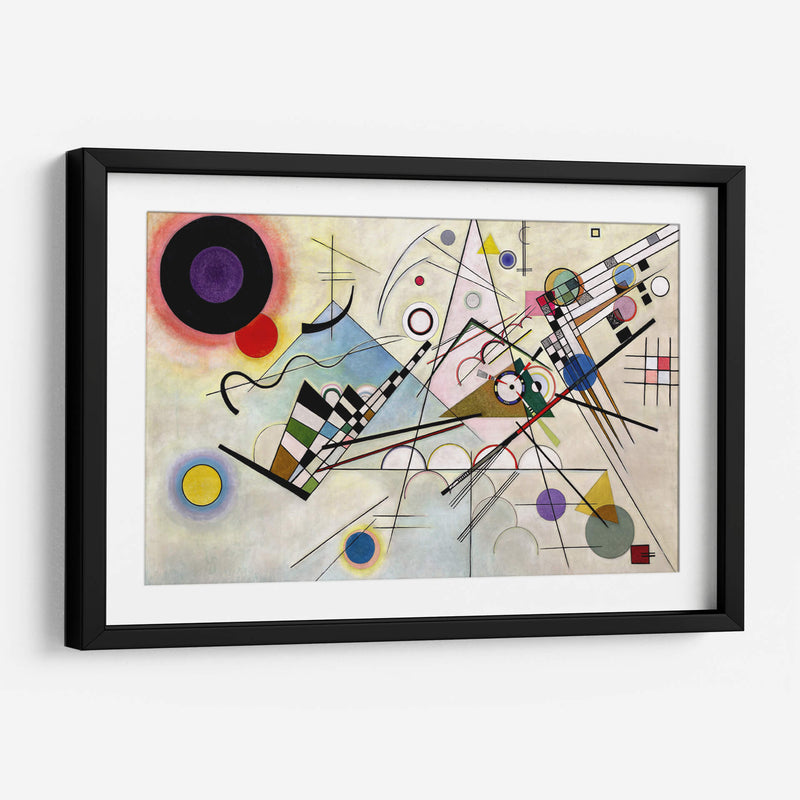 Composición VIII - Wassily Kandinsky | Cuadro decorativo de Canvas Lab