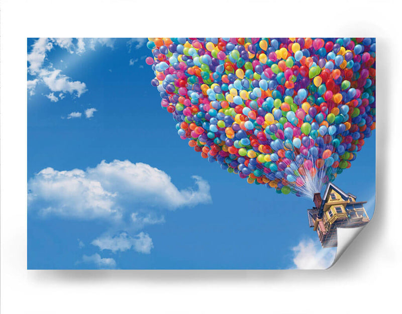 Up balloons | Cuadro decorativo de Canvas Lab