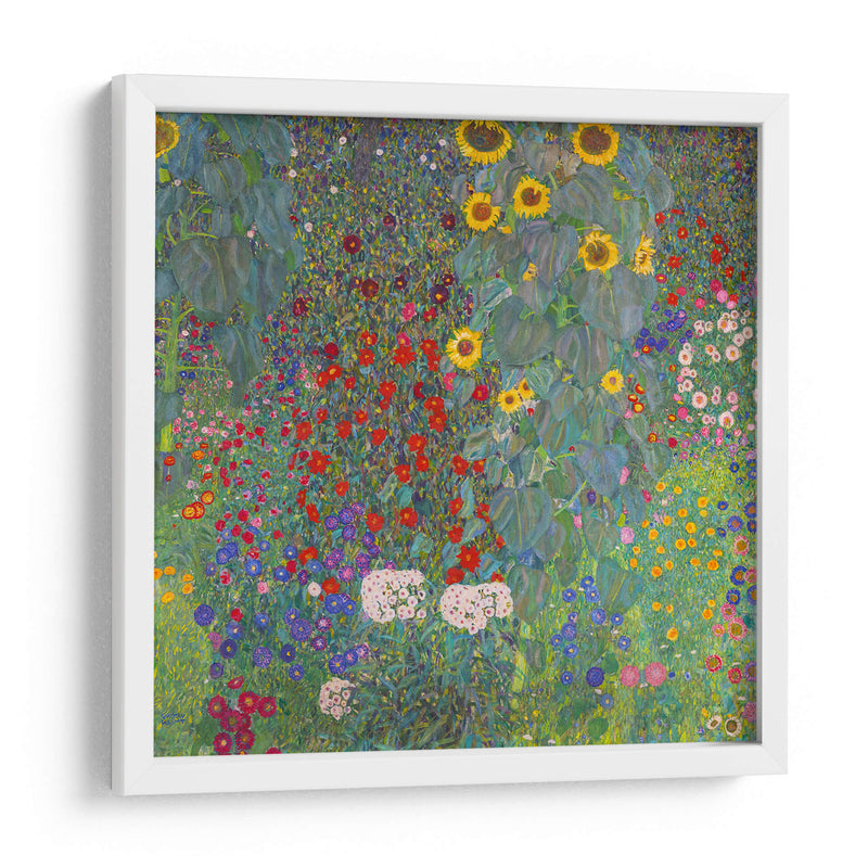 Jardín con girasoles - Gustav Klimt | Cuadro decorativo de Canvas Lab