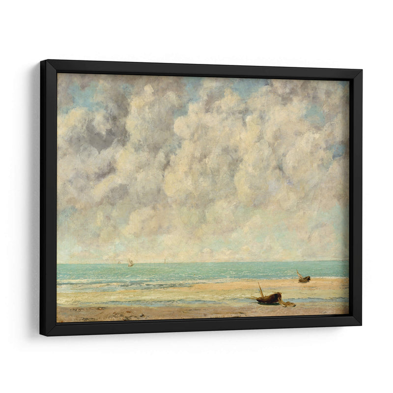 The Calm Sea - Gustave Courbet | Cuadro decorativo de Canvas Lab