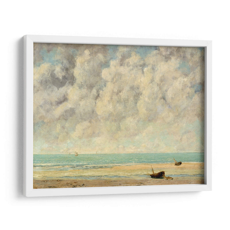The Calm Sea - Gustave Courbet | Cuadro decorativo de Canvas Lab