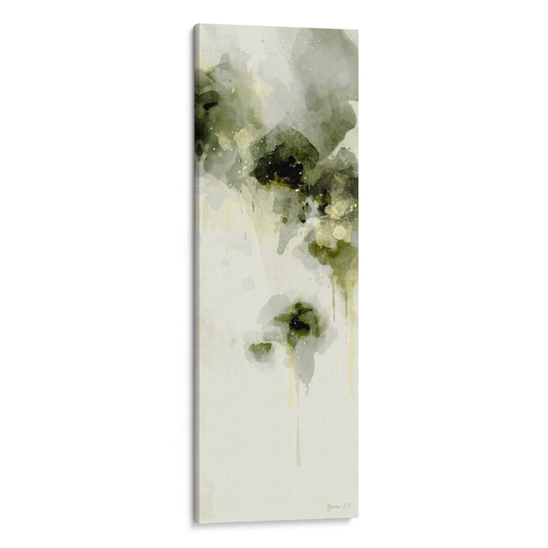 Mañana Abstracta Misty I - Green Lili | Cuadro decorativo de Canvas Lab