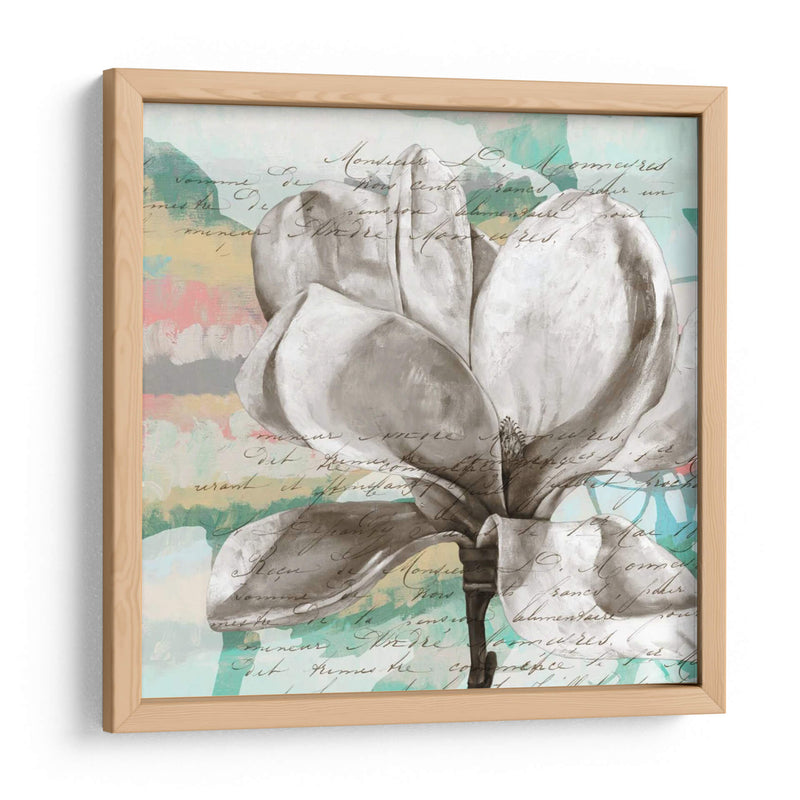 Magnolias Pastel I - Jennifer Goldberger | Cuadro decorativo de Canvas Lab