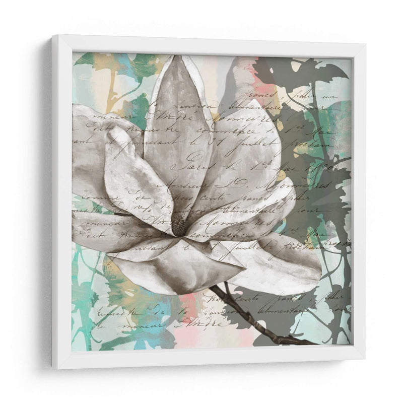 Magnolias Pastel Ii - Jennifer Goldberger | Cuadro decorativo de Canvas Lab