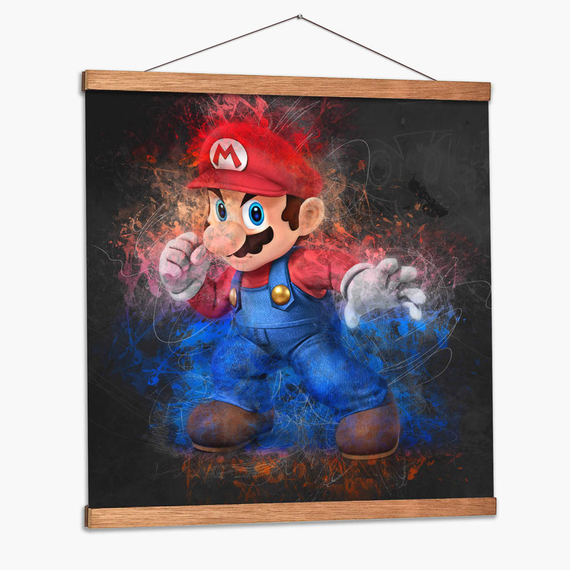 Super Mario | Cuadro decorativo de Canvas Lab