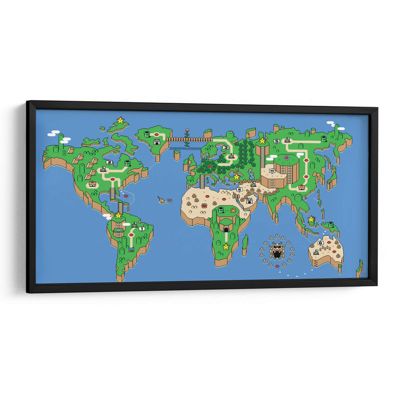 El Mundo de Mario | Cuadro decorativo de Canvas Lab