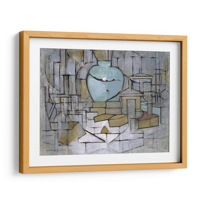 Bodegón con jarra de jengibre II - Piet Mondrian | Cuadro decorativo de Canvas Lab