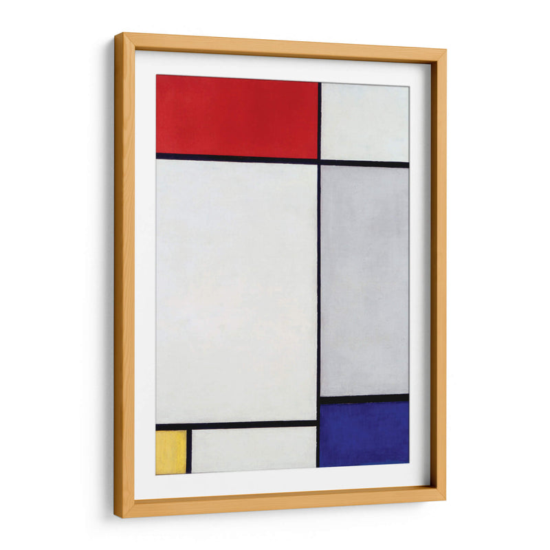 Composición II en rojo, azul y amarillo (1927) - Piet Mondrian | Cuadro decorativo de Canvas Lab