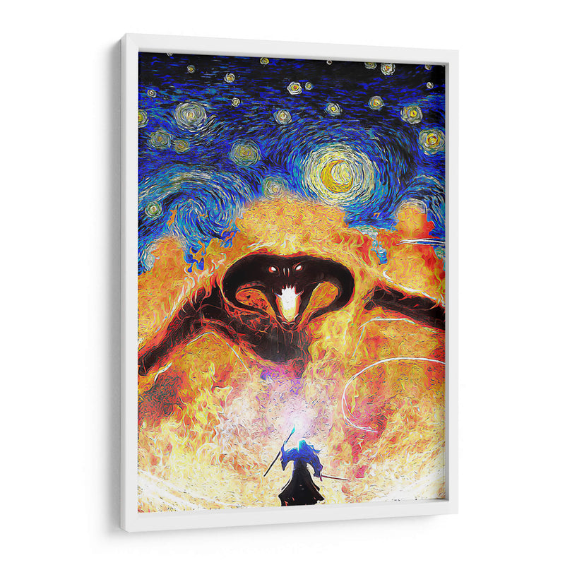 You Shall Not Pass in This Starry Night | Cuadro decorativo de Canvas Lab