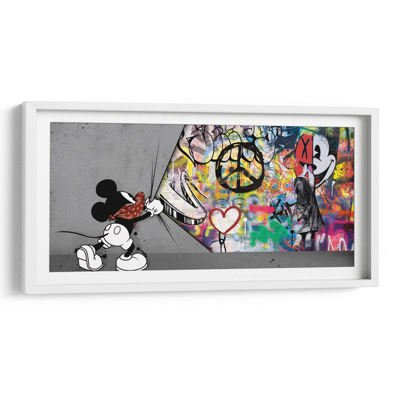 Pop Art Mouse - David Aste | Cuadro decorativo de Canvas Lab