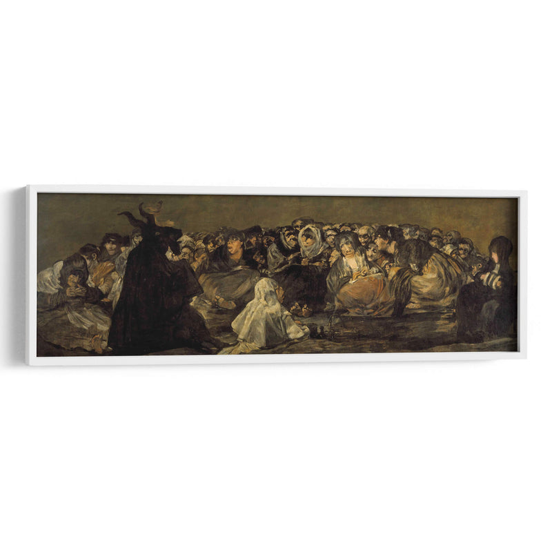 El aquelarre (o el gran cabrón) - Francisco de Goya | Cuadro decorativo de Canvas Lab