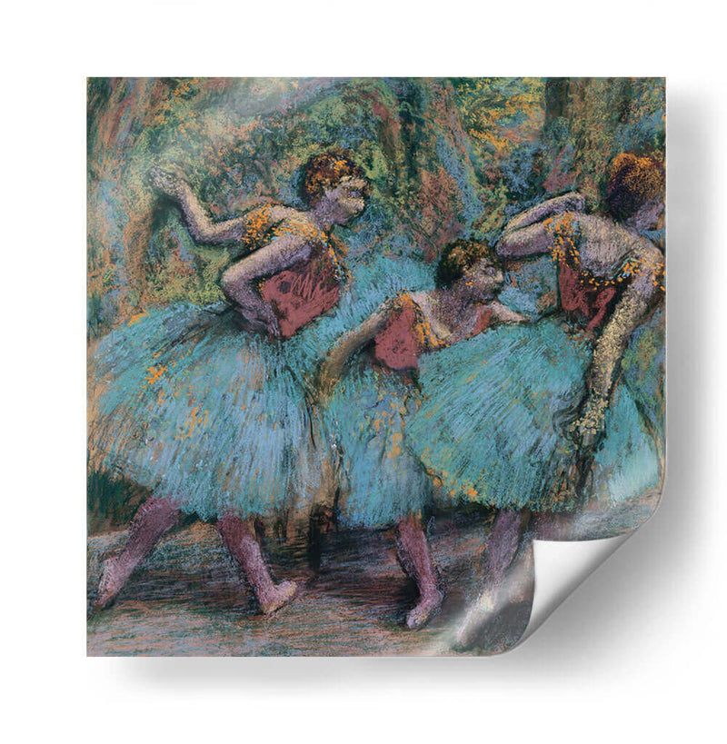 Tres bailarinas - Edgar Degas | Cuadro decorativo de Canvas Lab