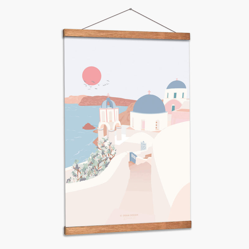 Santorini - DRAM | Cuadro decorativo de Canvas Lab