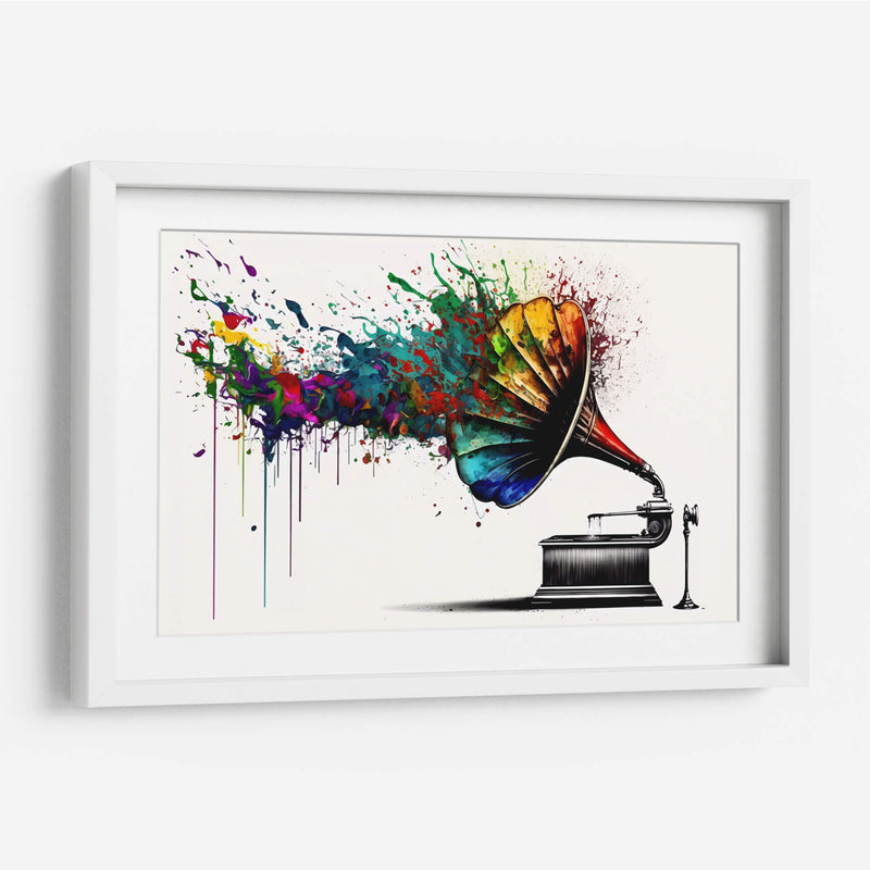 Musica colorida - Dominico Zafri | Cuadro decorativo de Canvas Lab