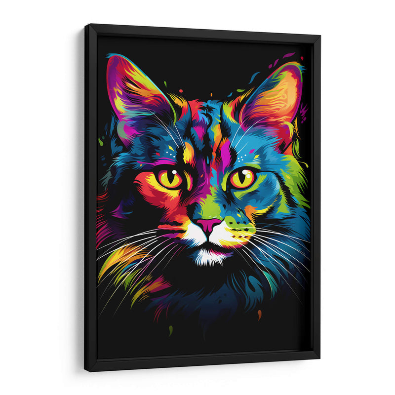 Gato - Dominico Zafri | Cuadro decorativo de Canvas Lab