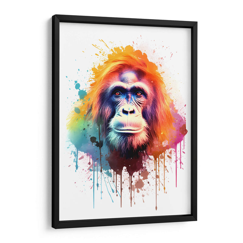 El Orangutan - Dominico Zafri | Cuadro decorativo de Canvas Lab