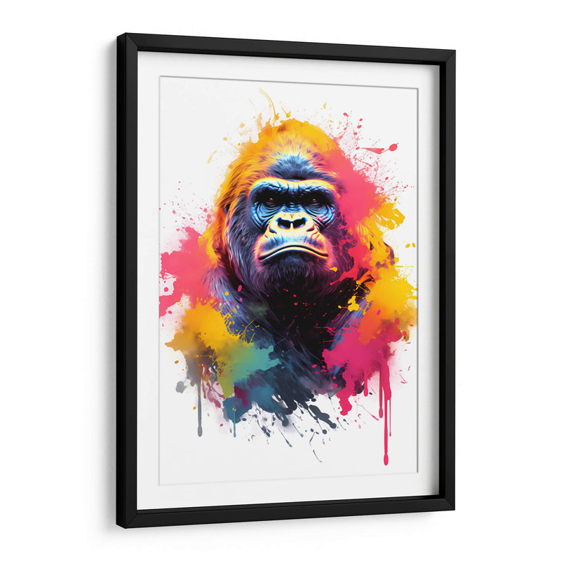 El Gorila - Dominico Zafri | Cuadro decorativo de Canvas Lab