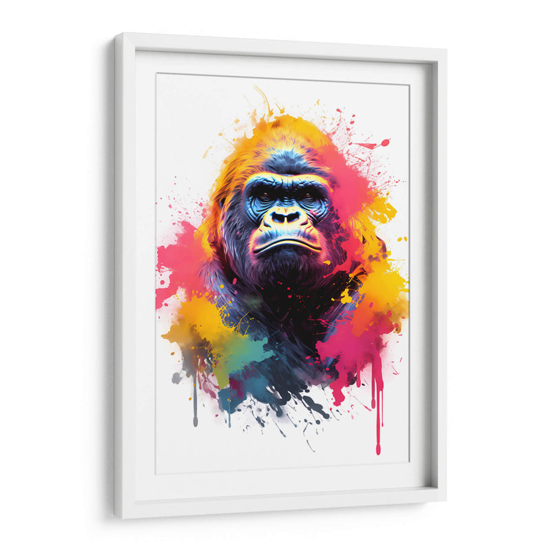 El Gorila - Dominico Zafri | Cuadro decorativo de Canvas Lab